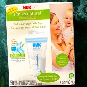 NUK Simply Natural Breast Milk Bags